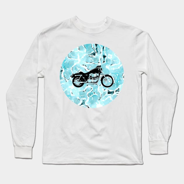 Trippy Bike Long Sleeve T-Shirt by CANJ72